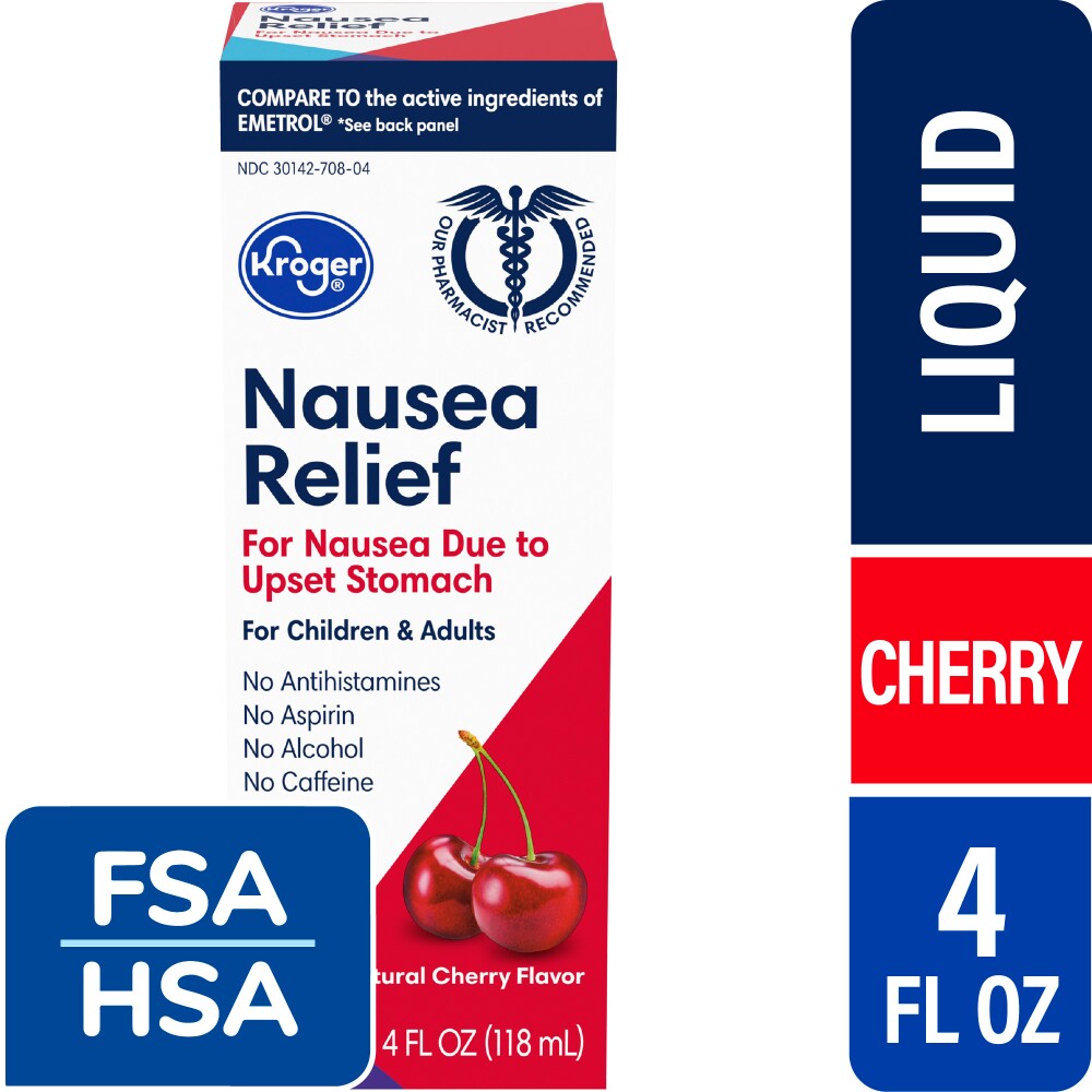 GNP NAUSEA RELIEF CHERRY 4OZ LIQUID