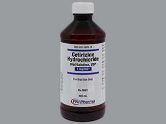 CETIRIZINE HCL SL 1MG/ML 120ML