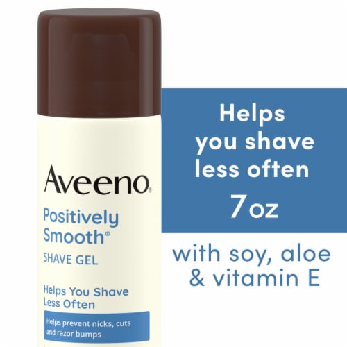 Aveeno Shave Gel Positively Smooth Lightly Fragranced 7oz