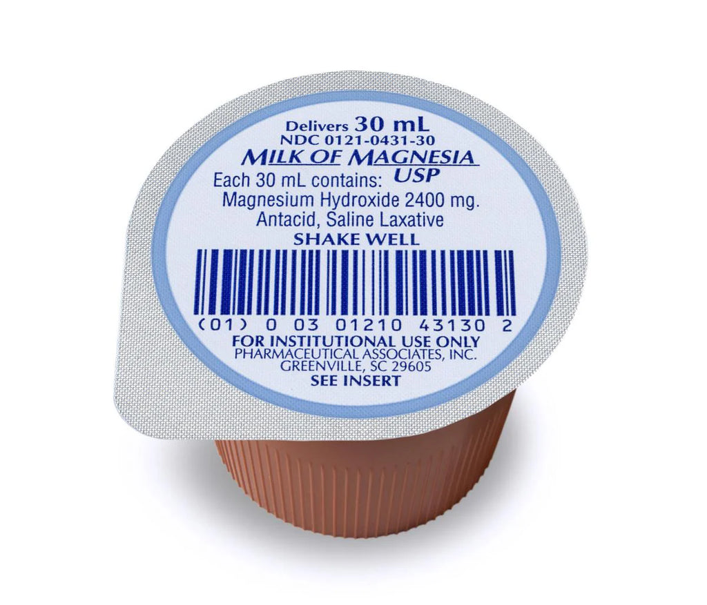 MILK OF MAGNESIA 2400MG LIQ 100X30ML AHP