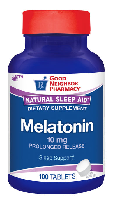 GNP MELATONIN 10MG QUCK DISOLVE 100 TAB