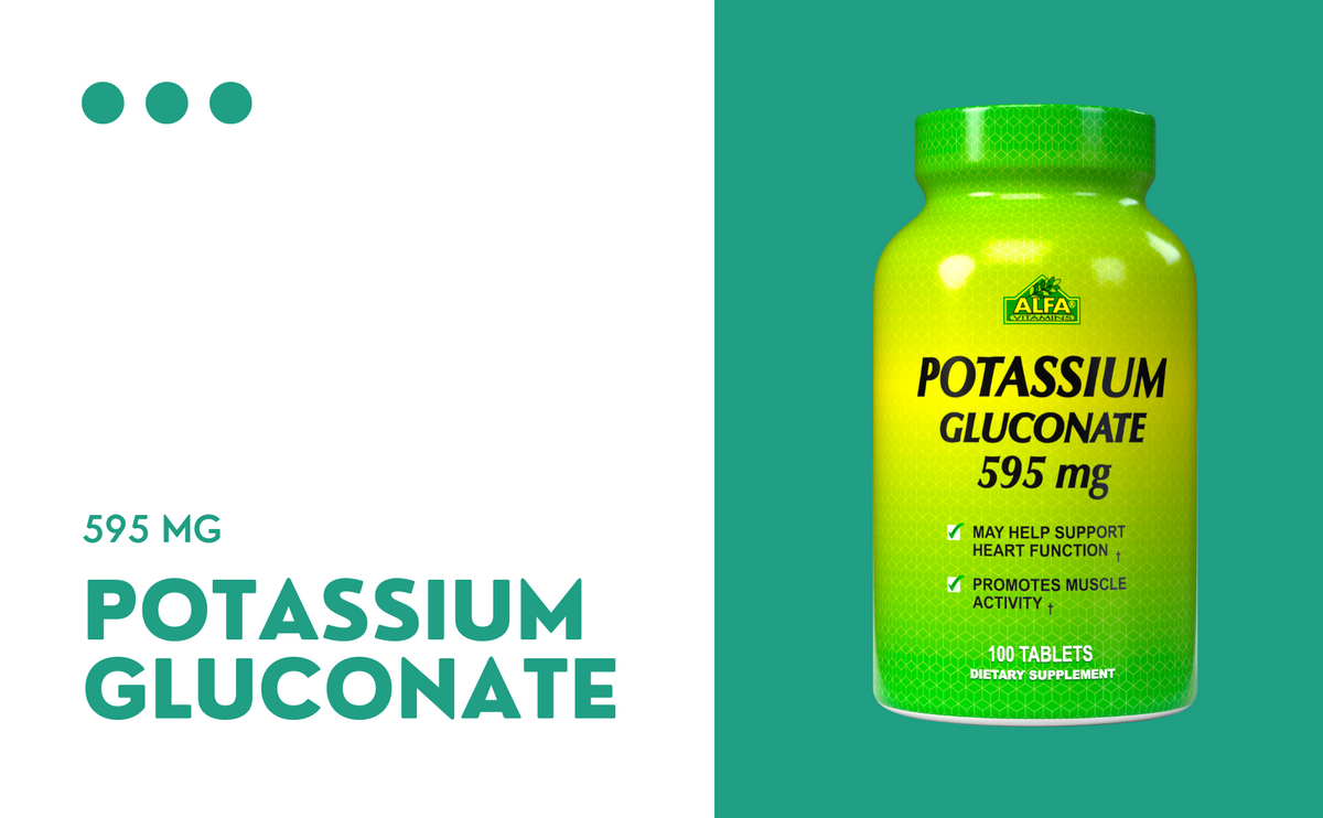 POTASSIUM GLUC TB 595MG 110