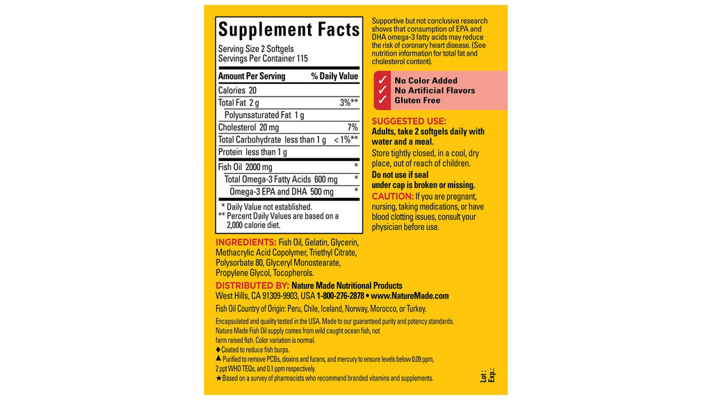 NT FISH OIL GC 2400MG 250 SFG RRL