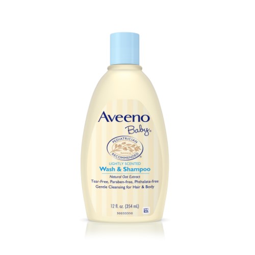 AVEENO BABY WASH SH 12OZ L/FR