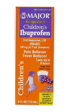 CHILDRENS IBUPROFEN 100MG-5ML SUS 120 ML