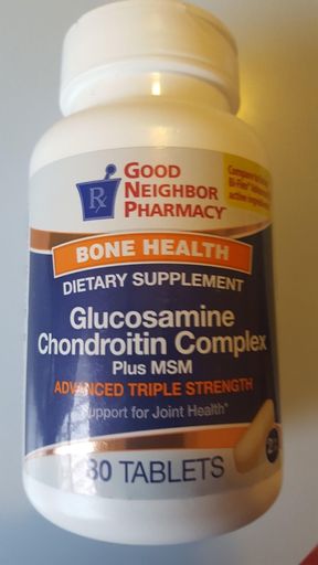 GNP GLU CHON ADV+MSM TAB 80