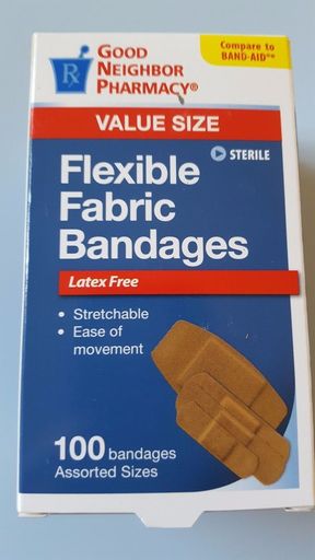 GNP BANDAGE MED BTRFLY 10CT