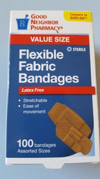 GNP BANDAGE MED BTRFLY 10CT