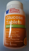 GNP GLUCOSE TAB ORANGE 50CT