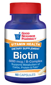 GNP BIOTIN 5000 MCG CAP 60