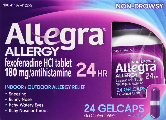 ALLEGRA 24H TB 180MG 5 BPK ND