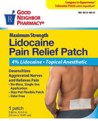 GNP LIDOCAINE PAIN RELIEF PF 4% PAT 5CT