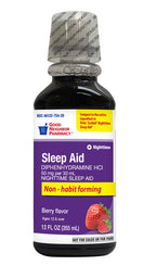 GNP NIGHT TIME ORIGINAL 30 MG LIQ 12OZ