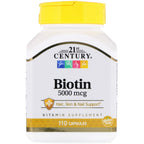 BIOTIN CP 5000MCG 110 MS