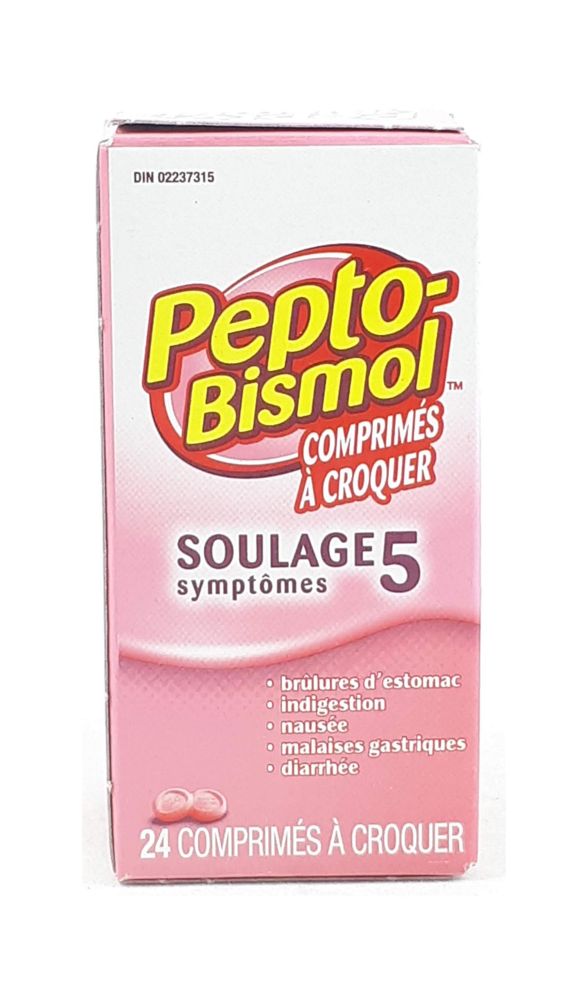 PEPTO BISMOL CW 262MG 24STMCH RLF
