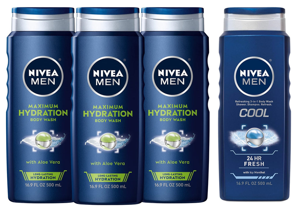 NIVEA FOR MEN COOL LQ 16.9OZ