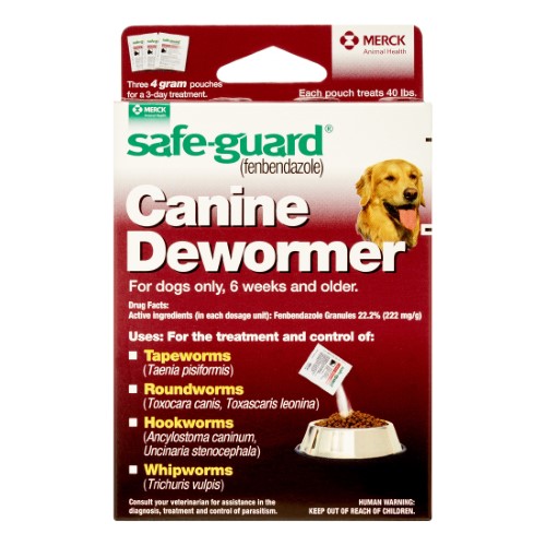 SAFEGUARD CANINE DEWORMER 1GM