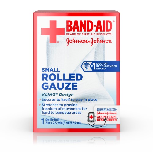 B/A ROLLED GAUZE DS 2NX2.5Y SM