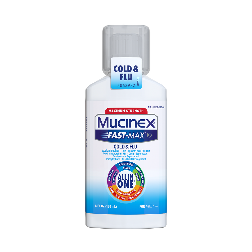 MUCINEX F/MAX C/F/ST LQ 177ML