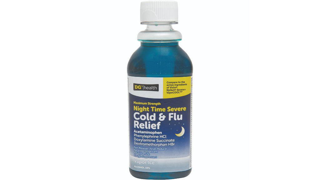 GNP NIGHT TIME COLD & FLU SGC 24