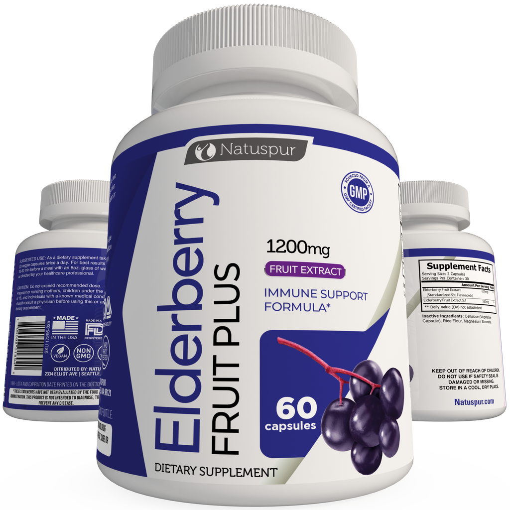 NM ELDERBERRY CP 400MG 60