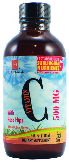 VITAMIN C LQ 500MG 120ML ORN FLAV