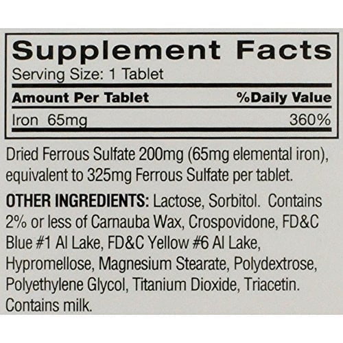 FEOSOL IRON TB 65MG 120 ORIG