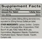 FEOSOL IRON TB 65MG 120 ORIG