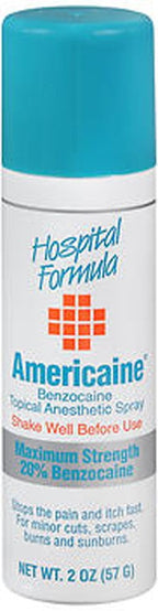 HURRICAINE 20% SPRAY CHERRY 2OZ