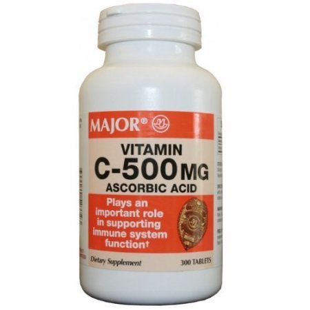 VIT C 500MG TABLET 300CT MAJOR