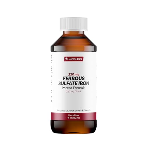 FERROUS SUL 220 MG-5 ML ELX 473 ML