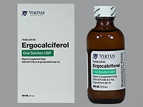 ERGOCALCIFEROL DR 8000U/ML 60ML