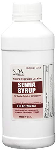 SENNA SYRUP 8OZ PHA
