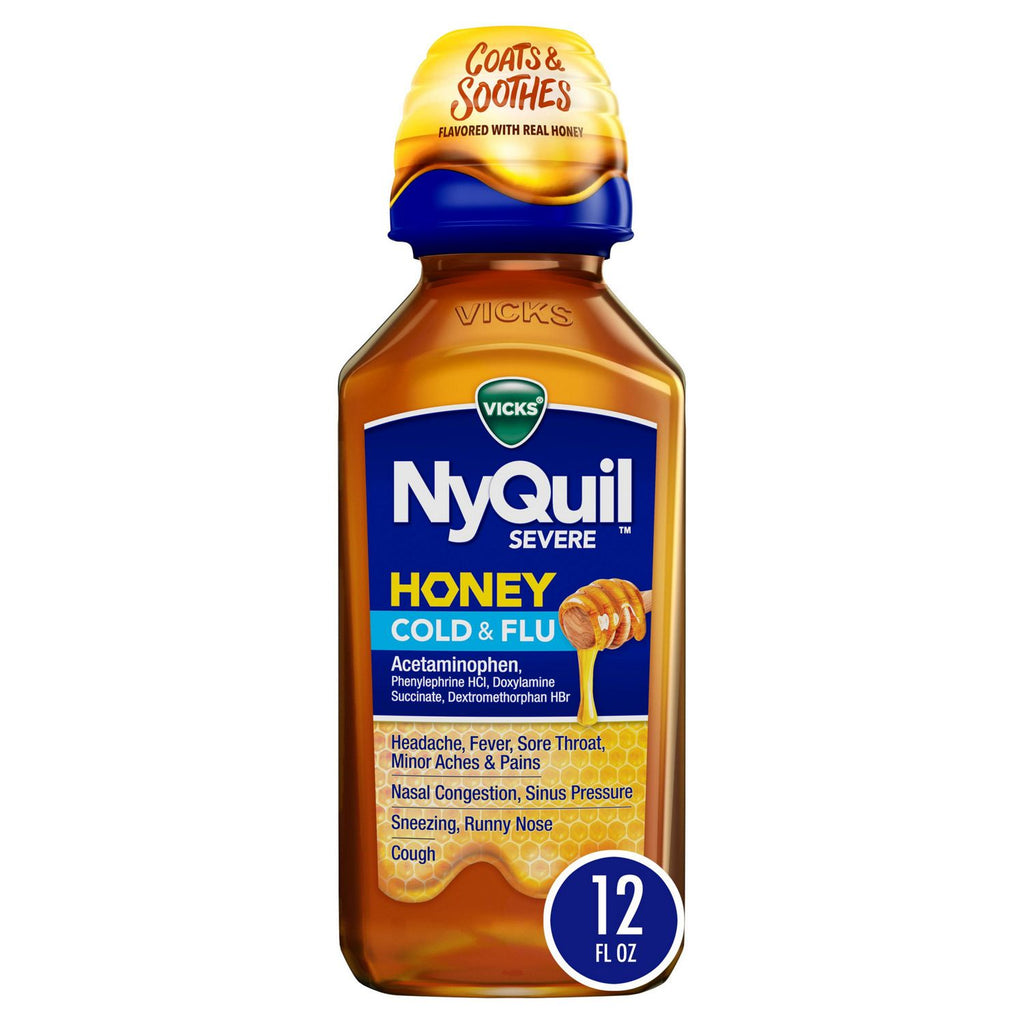 VICKS NYQUIL SVR C/F LQ 354ML