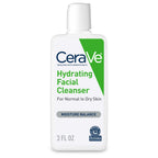 CeraVe Hydrating Facial Cleanser for Normal to Dry Skin, 3 oz