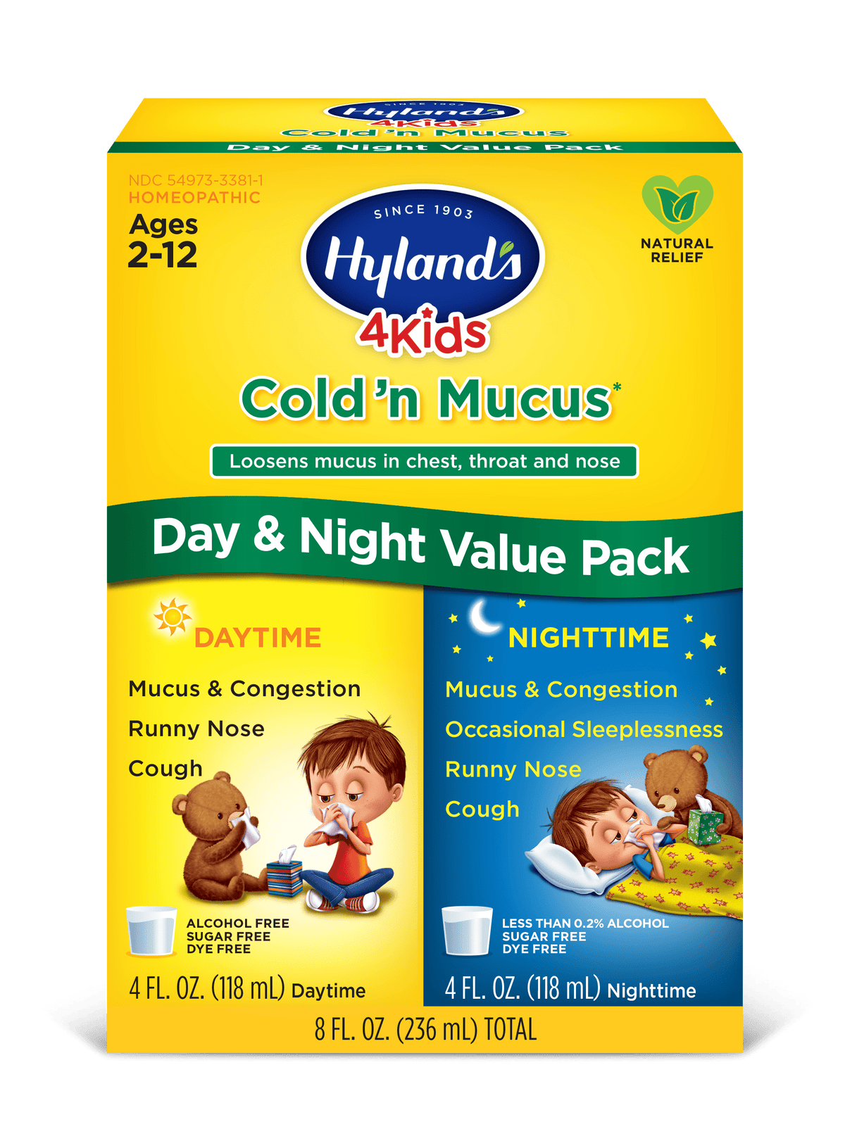 HYL KDS COLD N MUCUS LQ 118ML NTM