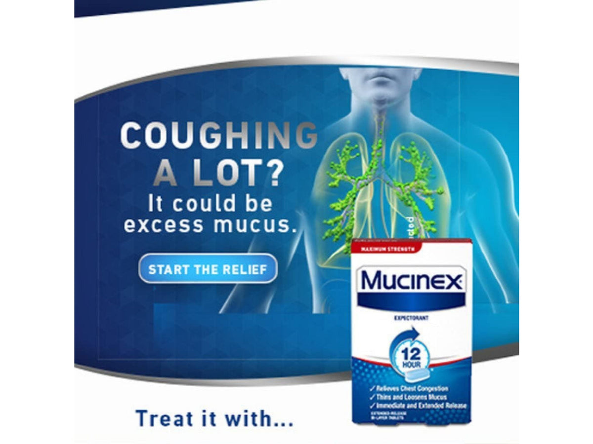 MUCINEX TB 1200MG 14 IR/ER