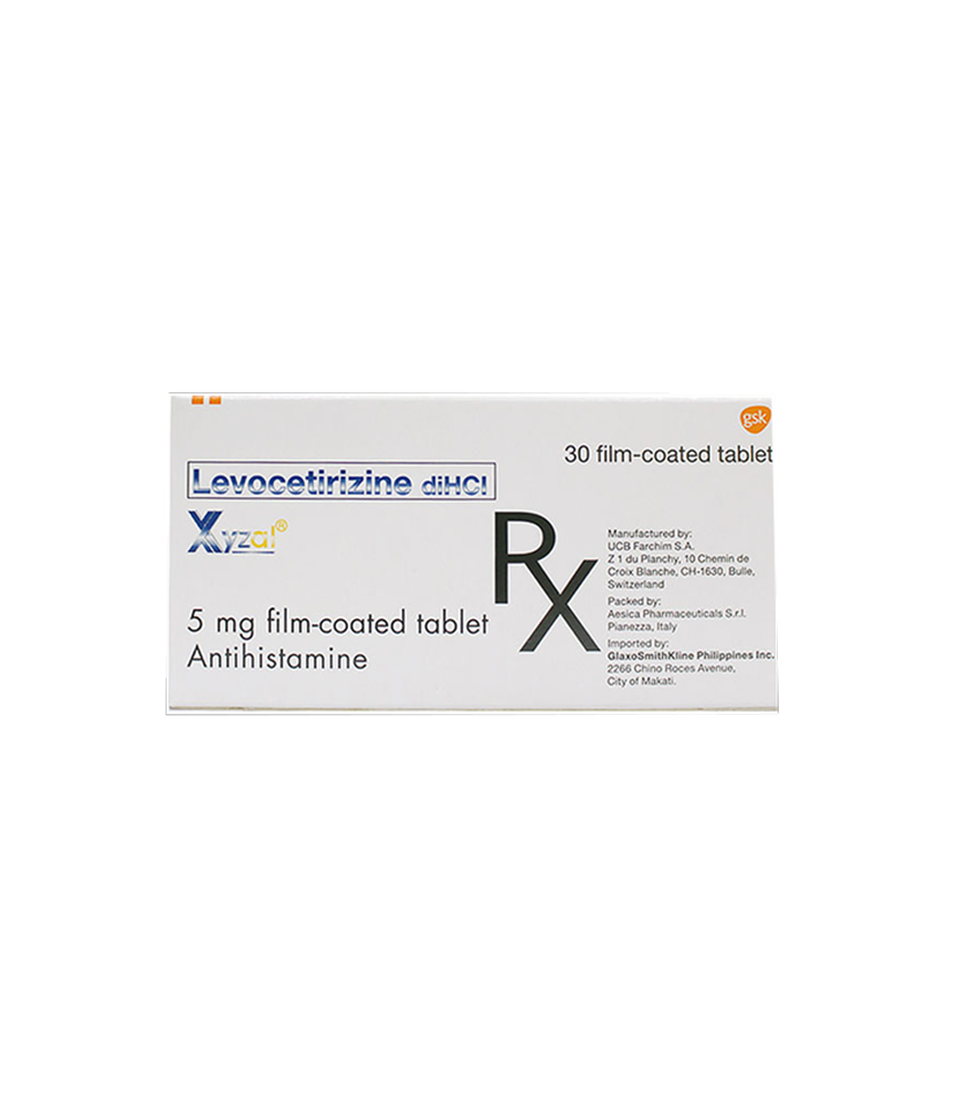XYZAL TB 5MG 55EA 24H