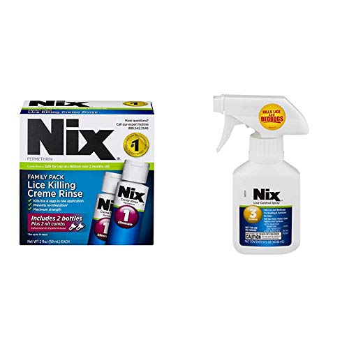NIX CD 1% 2X2OZ  CREME FMLY PK