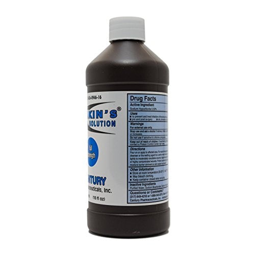 DAKINS ANTISEPTIC SOLUTION 0.25% 16OZ