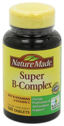 SUPER B COMPLEX TABLET 140CT NAT MADE