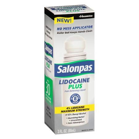 SALONPAS LIDOCAINE RL 4% 88ML TOP