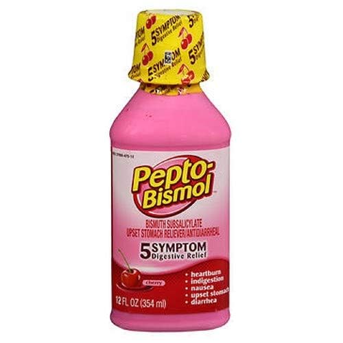 PEPTO-BISMOL SS525/15 12OZ MS CHY