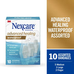 NEXCARE ADVANCED AP 10 WP CLR ASSORTED