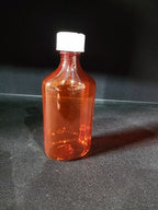 CENTOR 8OZ AMB PET OVAL W/CRC BTL 55CT