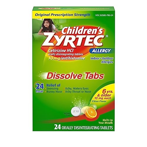 ZYRTEC TD 10MG 12 CHD ODT 24H CTS
