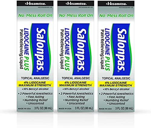 SALONPAS LIDOCAINE RL 4% 88ML TOP