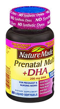 PRENATAL DHA SOFTGEL 60CT NAT MADE