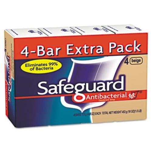 SAFEGUARD BATH BR 4X4OZ W/ALOE