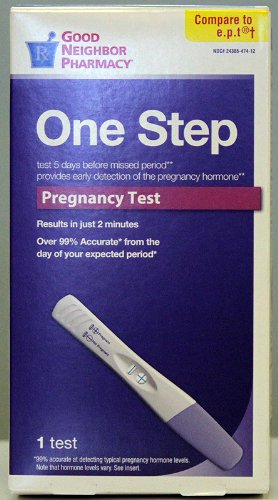 GNP PREGNANCY TEST ADV EARLY RESULT 3CT